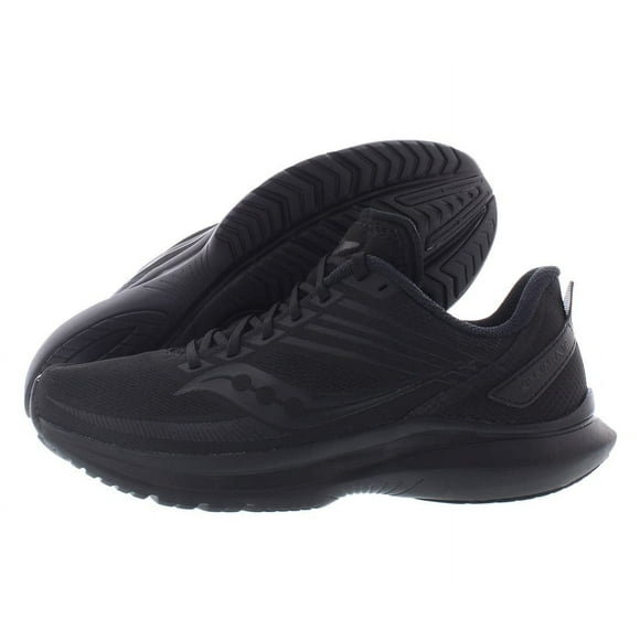 Saucony Running Kinvara 12 Womens Shoes Size 7.5, Color: Triple, Black/Black/Black