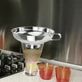 thumbnail image 5 of OAVQHLG3B Canning Funnel for Kitchen Use, Wide Mouth Food Grade Stainless Steel Funnel for Wide and Regular Mouth Jar, Deal for Filling Bottle, Liquid and Solid, 5 of 5