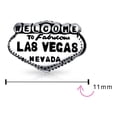 thumbnail image 3 of Bling Jewelry Womens Welcome to Las Vegas Charm Bead Sterling Silver for European Bracelet, 3 of 4