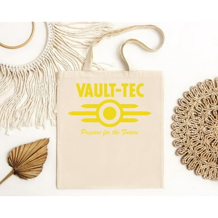 vintage New Rare Design VAULT-TEC Prepare for the Future Active Tote Bag Tote Bag S--TH23471