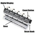 thumbnail image 2 of TOPTIE 5-Unit Desktop Tally Counter, Counter Clicker with Base, for Event, People, Inventory, 2 of 6