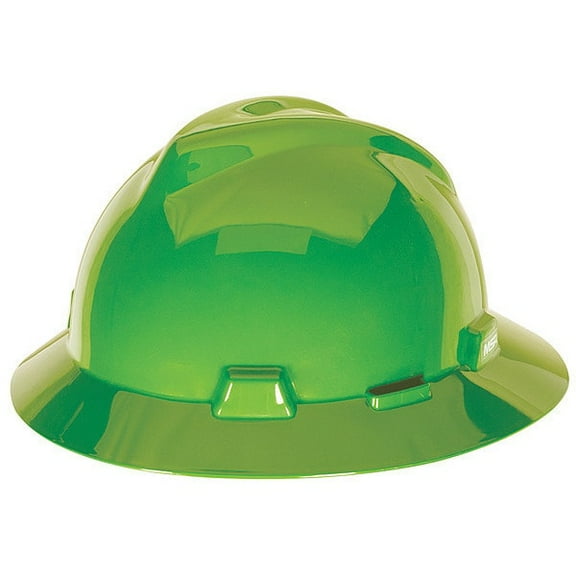 Msa Safety Hard Hat,Type 1, Class E,Hi-Vis Green 815570