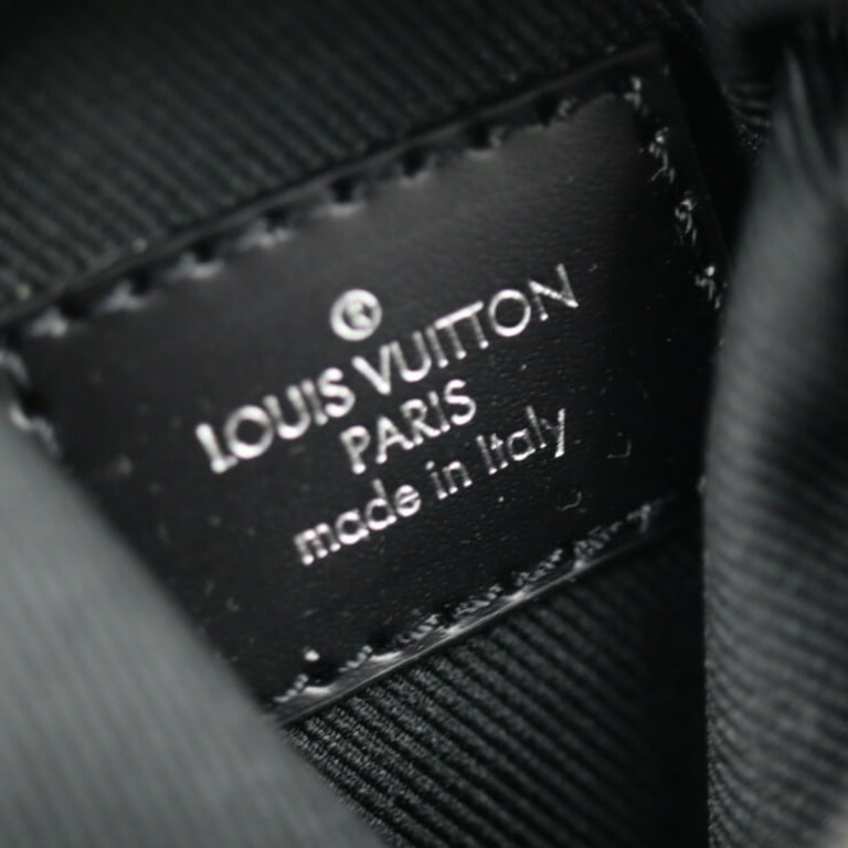 Authenticated Used LOUIS VUITTON Louis Vuitton Bijou Sac Neo Discovery  Taigarama Keychain M69318 Taiga PVC Antarctica Bag Charm Mini Rucksack  Backpack 