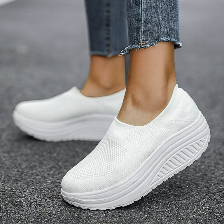 Adskille bjerg forbedre Fashionand Comfortable Lightweight Women's Sneakers Platform Shoes Women  Sneakers Size 7.5 Women Slip on Sneakers Sole Cloud1 Sneakers for Women  Colo Shoe Laces for Womens Sneakers No Lace Sneakers - Walmart.com