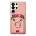 thumbnail image 2 of Funda FOXDOCK para Samsung Galaxy S26 Ultra billetera, soporte ajustable y diseño seguro-rosa, 2 of 6