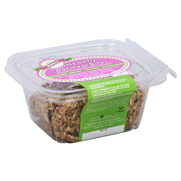 Alyssas Bakery Alyssas  Oatmeal Bites, 6 oz