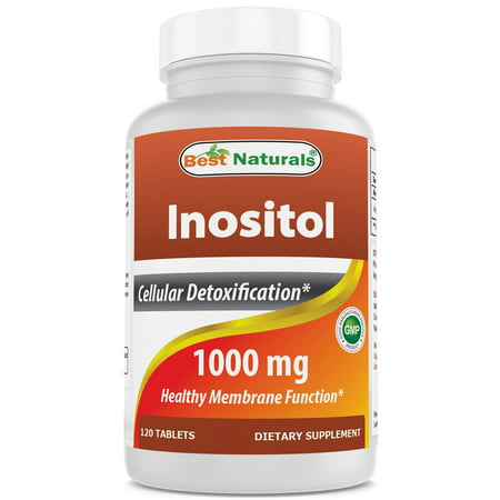 Best Naturals Inositol 1000 mg 60 Tablets (Best Time Of Day To Take Inositol)