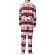 thumbnail image 3 of Guardurnaity Ropa de dormir navideña, pijamas a cuadros de manga larga con estampado de dibujos animados de Navidad, camisón a juego para la Pijama HOMBRE XXL, 3 of 6