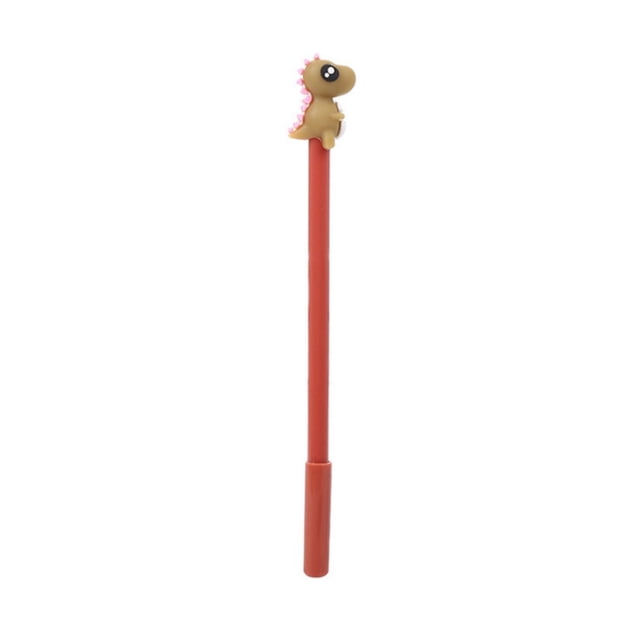 fsxdhpcsgfc Dinosaur Gel Pen 0.5mm 2ml Liquid Gel Ink Rollerball Pen For School Home Left Handed Pens And Notebooks Heavy Pens for Writing Teacher Pen Set Retractable Pen Lanyard Pens Colorful Notes