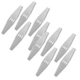 thumbnail image 1 of Leojiow 2Pcs 5Pcs Metal String Trimmer Head Replacement Universal String Trimmer Attachments Mower Fittings One Size Silver, 1 of 6