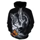 thumbnail image 3 of Sudadera con capucha de moda para hombre nueva con estampado 3D de lobo aullador, jersey de moda urbana de manga larga, ropa deportiva popular de hip hop, 3 of 5