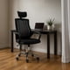 thumbnail image 2 of Silla de Oficina Gerencial TOPLIVING Color Negro CON Cabecera Ajustable Y Base Metalica Giratoria, 2 of 8