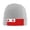 Gray, variant on Tonga Flag Beanie Hat Knit Hat Skull Cap for Men Women Winter Hat Gray