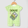 thumbnail image 4 of Keroppi Baby Boy Girl Romper Short Sleeve Cotton Bodysuit Outfits Jumpsuit Summer One Piece Clothes, 4 of 8
