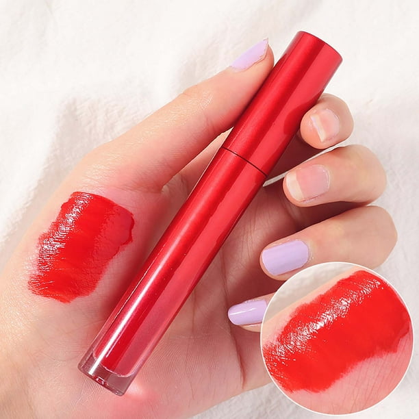 Pisexur Belleza Maquillaje Brillo labial líquido, lápiz labial hidratante, lápiz labial metálico aterciopelado, maquillaje cosmético de belleza.para mujeres y hombres