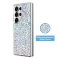 thumbnail image 3 of onn Phone Case for Samsung Galaxy S25 Ultra - Iridescent Glitter Fleck, 3 of 8