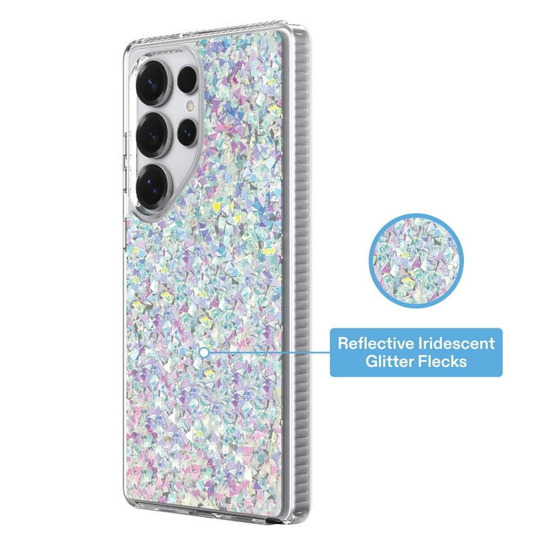 Onn Phone Case for Samsung Galaxy S25 Ultra - Iridescent Glitter Fleck