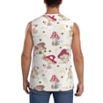 thumbnail image 4 of Kdxio Débardeur Homme Champignon Floral Sans Manches pour Musculation Gym Décontracté-TTG, 4 of 7