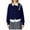 Navy, variant on Lovzfmll Cardigan Sweaters for Women, Casual Loose Sweater Tops Outerwear Women Fall Clothes Ribbed Back-to-School Early Fall Fashion