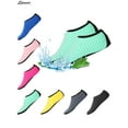 thumbnail image 3 of Spencer Men Women Barefoot Water Skin Shoes Quick-Dry Aqua Strip Bench Socks Slip-on for Swim Surf Yoga Outdoor Exercise "XL,Mint Green", 3 of 6