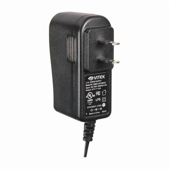 Vitek Power Supply,Output 12VDC,VA Rating 12 VT-12VDC-1000S
