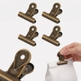 thumbnail image 4 of Paper Clips and Binder Clips Metal Binder Clips for Home and Kitchen Storage Chip Clips for Chips Office Organization Supplies for Document and Snack Sealing, 4 of 7