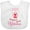 AA-White, variant on Inktastic Grammy's Little Valentine Boys or Girls Baby Bib