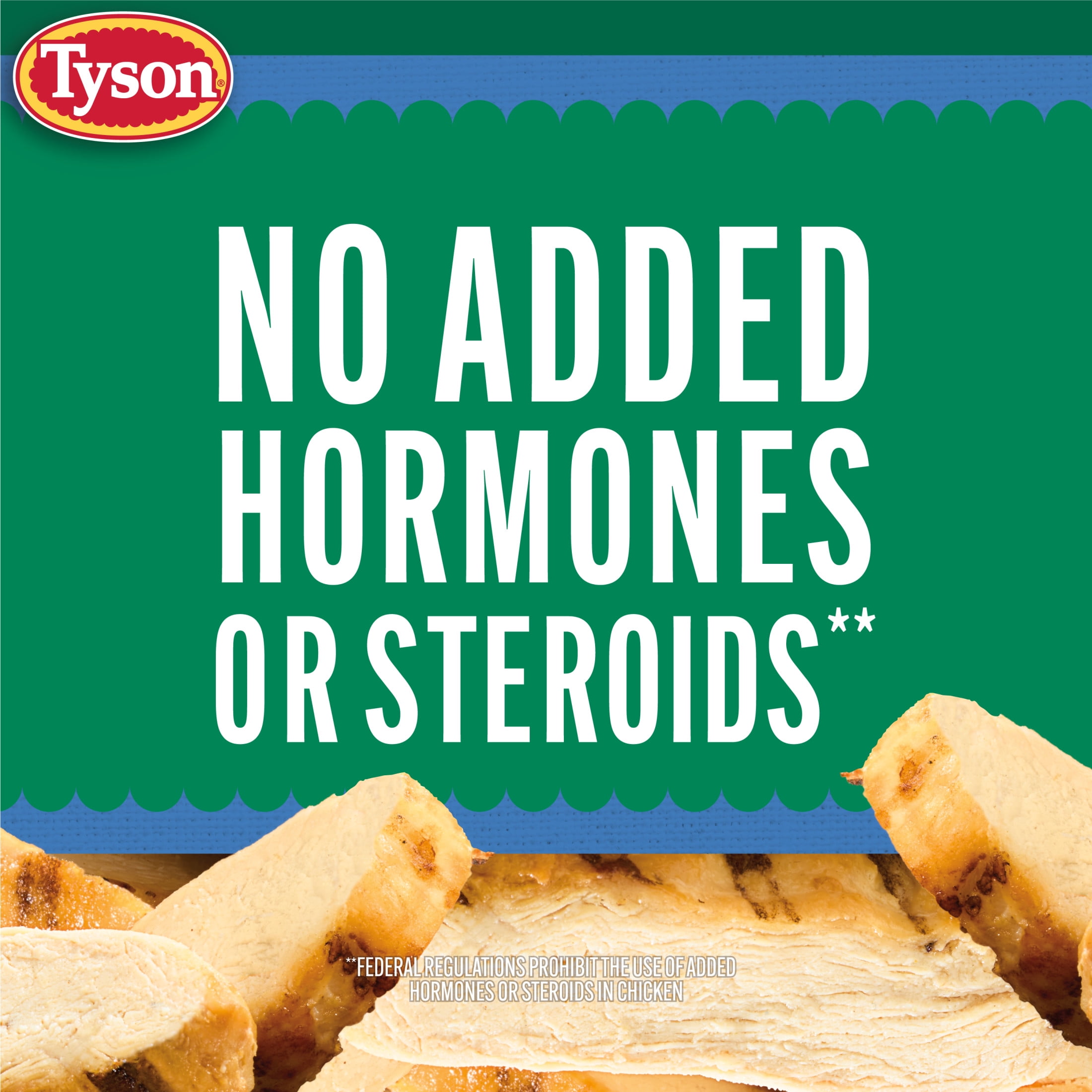 Tyson Grilled Chicken Breast Strips, 22 oz (Frozen, Fully Cooked)