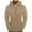 Khaki a, variant on Zylanna Men's Hooded Sweatshirts with Multi-Pockets, Casual Soft & Warm Half-Zip Solid Color Sport Hoodies Pullover for Men Black