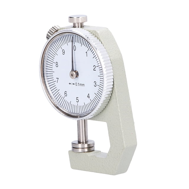 Thickness Gauge Tool, Wide Application Sturdy Durable Round Dial Thickness Gauge Dial Indicator For Pipe For Paper For Sheet