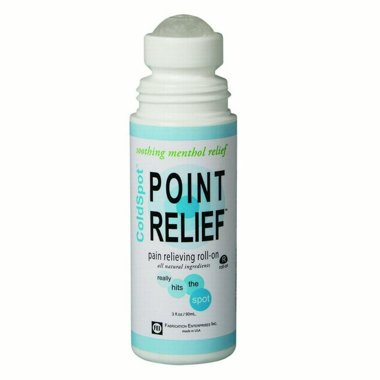 Point Relief ColdSpot Lotion - Roll-on Bottle - 3 oz Point Relief ColdSpot Lotion - Roll-on Bottle - 3 oz