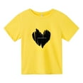 thumbnail image 4 of Ropa informal de moda coreana para niños, camiseta de algodón con estampado de letras para adolescentes, camiseta de manga corta Harajuku de verano para niño y niña, camiseta para bebé, 4 of 5