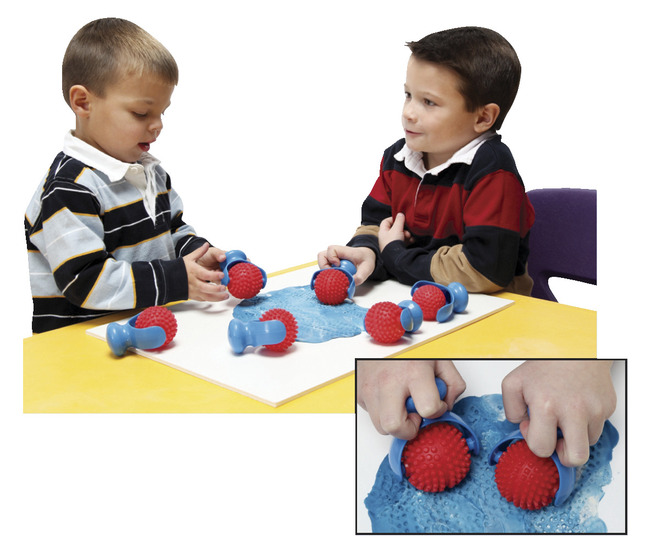 Ready2Learn Palm Dough Roller Set, Set of 3