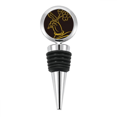 thumbnail image 1 of Hand Lotus  Bottle Stopper Stainless Steel Rubber Reusable, 1 of 4