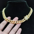 thumbnail image 5 of Men Women Hip Hop Number 7 Jersey Pendant Necklace Crystal Cuban Chain HipHop Iced Out Bling Necklaces Fashion Charm Jewelry, 5 of 7