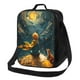 thumbnail image 1 of Balery Whimsical Starry Night Scene Caja de Almuerzo y Bolsa de Almuerzo para Hombres y Mujeres, Bolsa de Almuerzo Reutilizable con Gran Capacidad, Bolsa de Almuerzo Aislada, 1 of 7