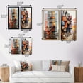 thumbnail image 4 of Designart "Cubic Industrial Palette of Warehouses IV" Warehouses Framed Wall Art Set Of 2 - Multi-Color Architecture Frame Gallery Set For Office Decor, 4 of 7