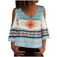 thumbnail image 1 of Camisas sexy de verano para mujer, blusas de manga larga con hombros descubiertos, blusa regular con hombros descubiertos Fridja  czfsfas5097, 1 of 5