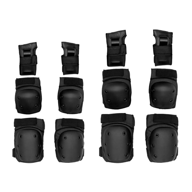 RodilleraEquipo Deportivo de Protección para Niños, 12 Piezas Muñequera, Almohadilla para el Codo, 2 Tipos de Modelos Soledad Almohadilla protectora para patineta
