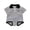 Black-w, variant on Baby Boy Short Sleeve Bodysuit Class A Soft Breathable Summer Cute Bear Print Newborn Snap Button Homewear One Piece 3-6 Months