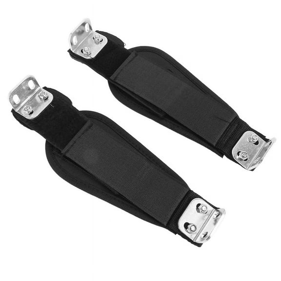 Mountain Skateboard Foot Band Strap Adjustable Electric Skateboard Feet Holder Strap Keep Rider Standing,1 Pair x Skateboard Foot Holder,Black