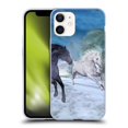 thumbnail image 1 of Head Case Designs Officially Licensed Simone Gatterwe Horses Freedom In The Snow Soft Gel Case Compatible with Apple iPhone 12 Mini, 1 of 7