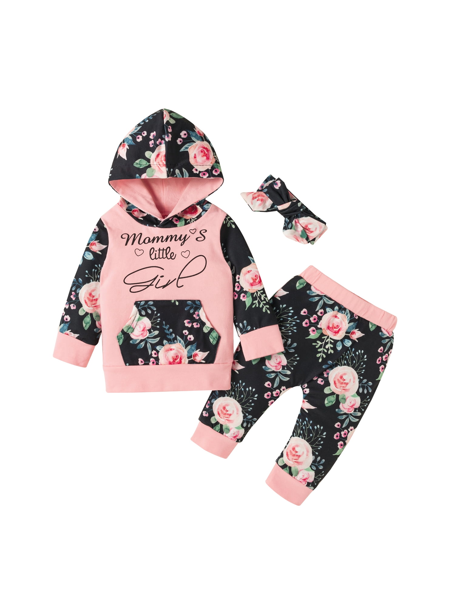 Details about   Newborn Baby Girl Hoodie Romper Lace Hooded Colorblock Jumpsuit Fall Clothes 