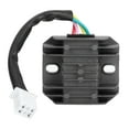 thumbnail image 2 of Rectificador de voltaje, 12 V, 4 cables, accesorio para motocicleta, rectificador de repuesto, rendimiento confiable, 2 of 9
