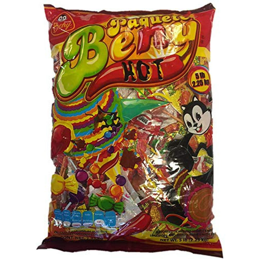 BENY PINATA MIX 5LB BAG HARD SUGAR CANDIES (WITH CHILI)