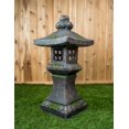 thumbnail image 1 of 27IN GREY STONE PAGODA LANTERN, 1 of 3