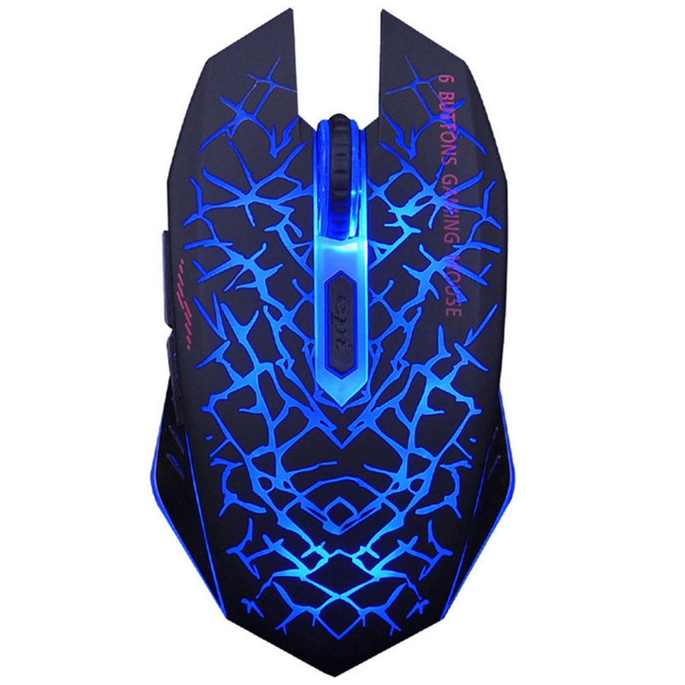 Peroptimist Wireless Gaming Mouse Rechargeable Wireless Noiseless Mouse