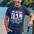 thumbnail image 3 of Jollimate Custom Name T-Shirt, This Awesome Dad Shirt, Funny Dad Tee, Gift For Dad, New Dad Gift, 3 of 6