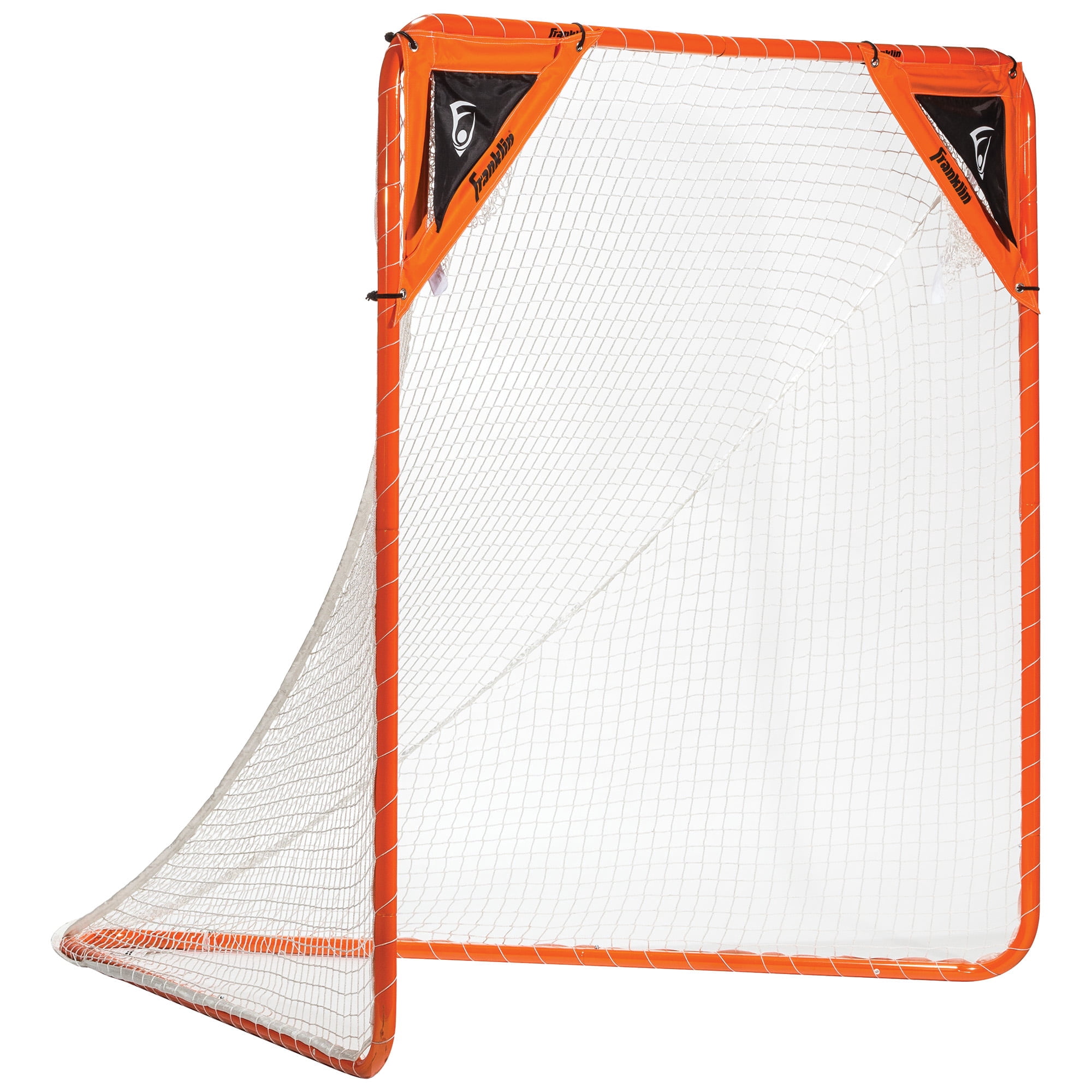 Franklin Sports Lacrosse Corner Shooting Targets for Kids & Adults - 2 Targets, Orange/Black