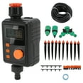 thumbnail image 1 of Controlador Del Sistema De Riego, Funcionamiento Cíclico Del Temporizador Del Aspersor Material ABS Impermeable IPX5 Para La Casa De Plantación Para El Exterior Para El Jardín ANGGREK Irrigation System Controller, 1 of 8